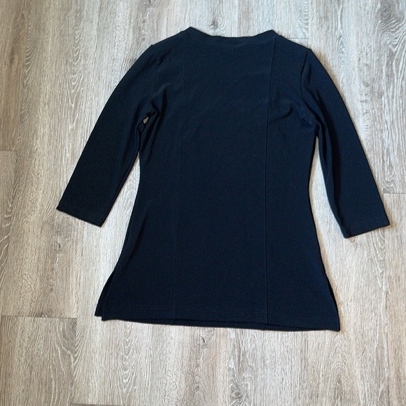 Boston Proper Women’s Split Hem Square Neck Tunic Medium - Picture 6 of 6